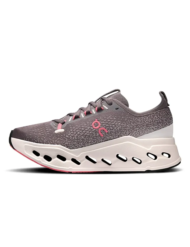 Cloudsurfer Max Womens Road Running Shoes - Pebble Oyster-5