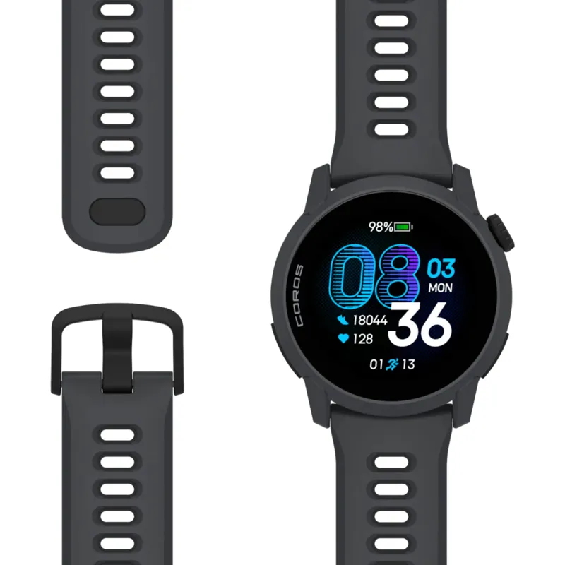 Coros Pace 4 Sports GPS Watch Silicone Black-5