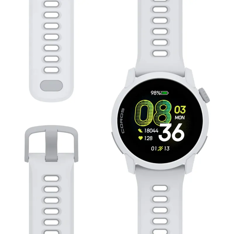 Coros Pace 4 Sports GPS Watch Silicone White-5