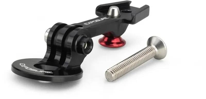 Exposure Action Camera Stem Cap Mount with Light Mount