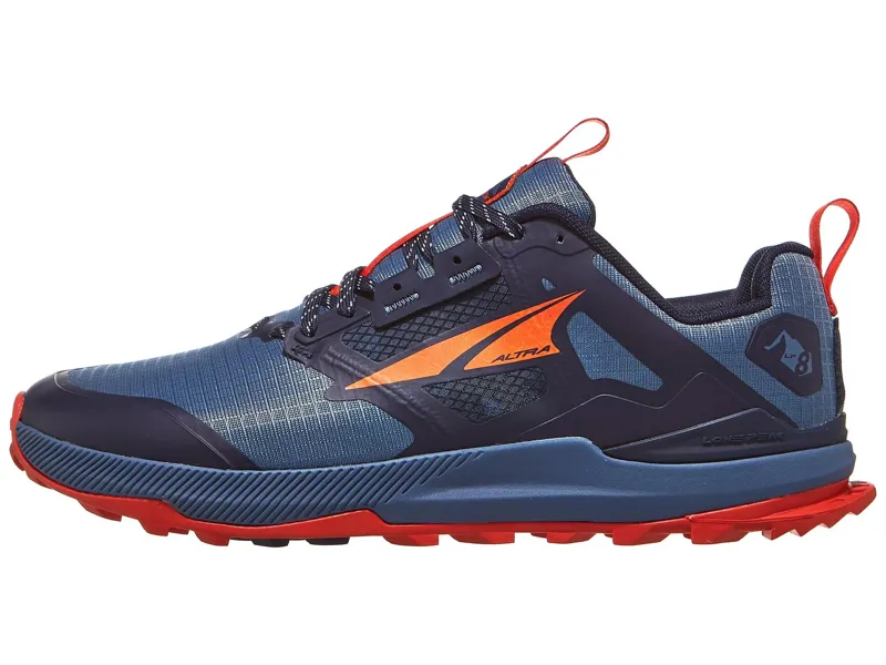 Altra Lone Peak 8 Trail running Shoes - Blue Orange