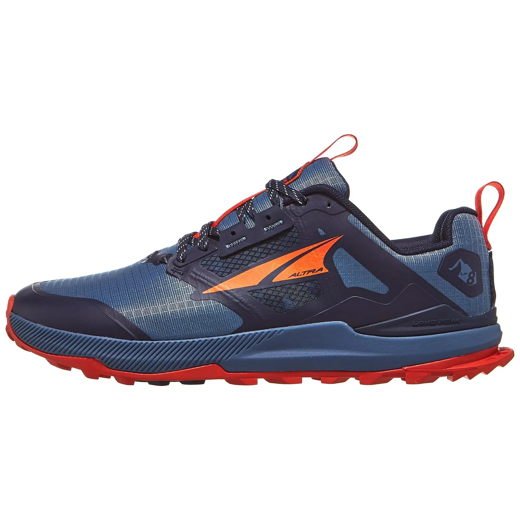 Altra Lone Peak 8 Trail running Shoes Blue Orange