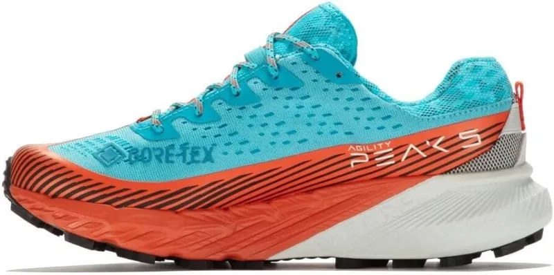 Merrell Agility Peak 5 GTX Womens Trail Running Shoes - Atoll Cloud-3