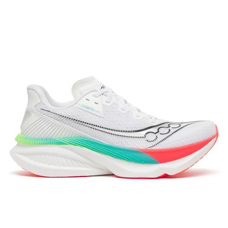Saucony Endorphin Azura Mens Road Running Shoe - White Multi
