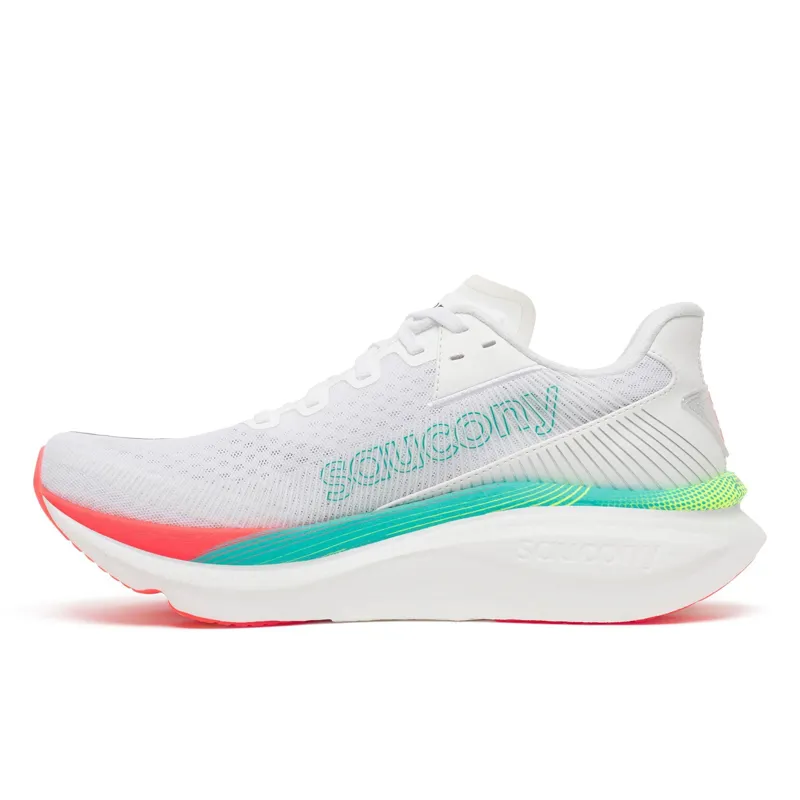Saucony Endorphin Azura Mens Road Running Shoe - White Multi-5