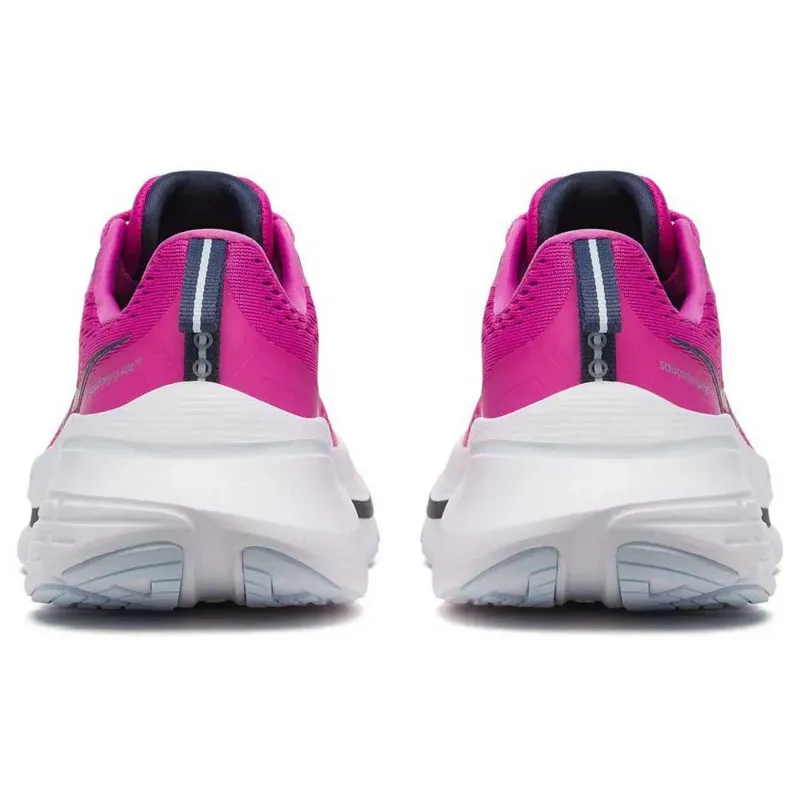 Saucony Guide 18 Womens Support Road Running Shoes - Fuchsia Navy-3