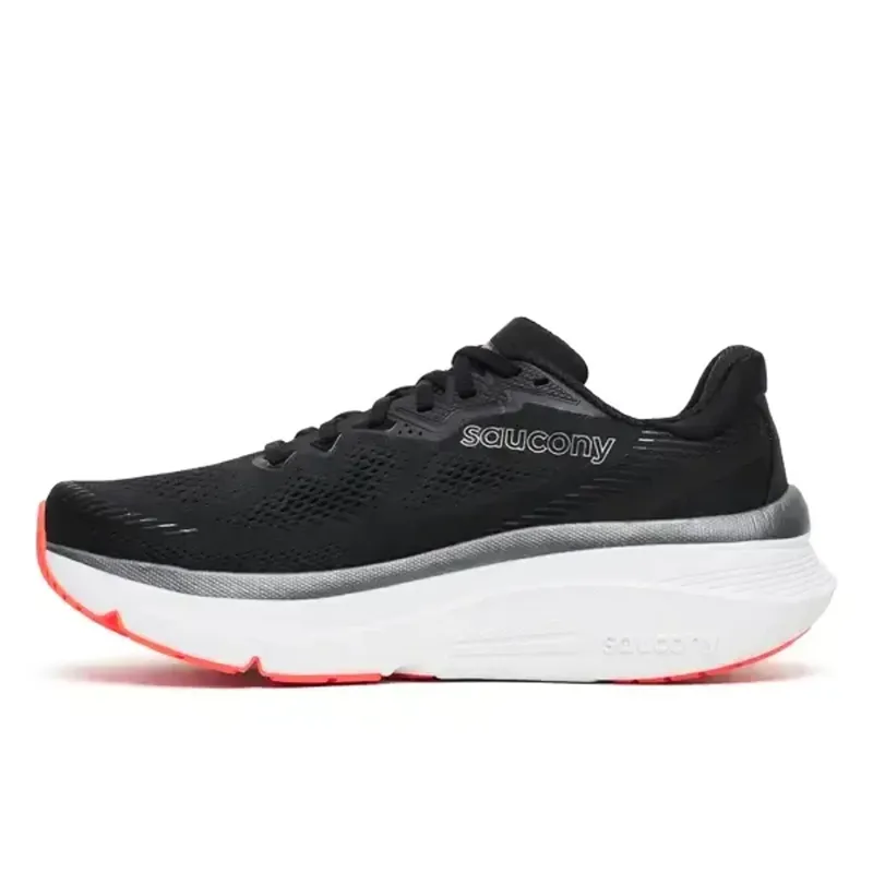 Saucony Guide 19 Mens Supportive Road Running Shoe - Black Vizired-5