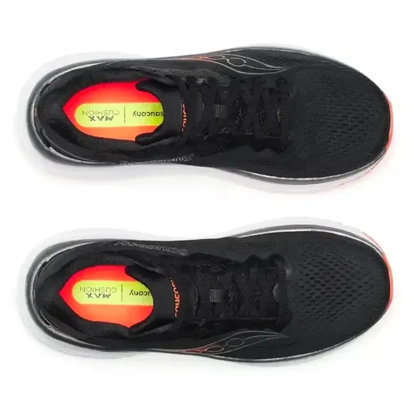 Saucony Guide 19 Mens Supportive Road Running Shoe - Black Vizired-3