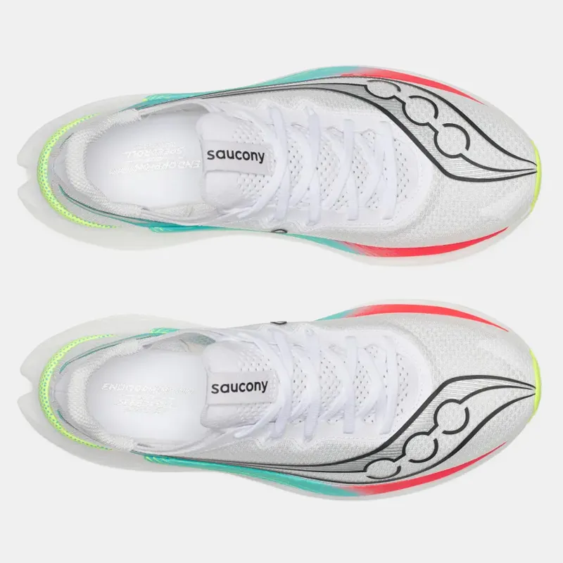 Saucony Endorphin Pro 5 Men's Road Running Shoe - White Multi-3