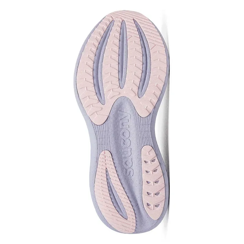 Saucony Triumph 23 Womens Road Running Shoes - Aster Gris-1