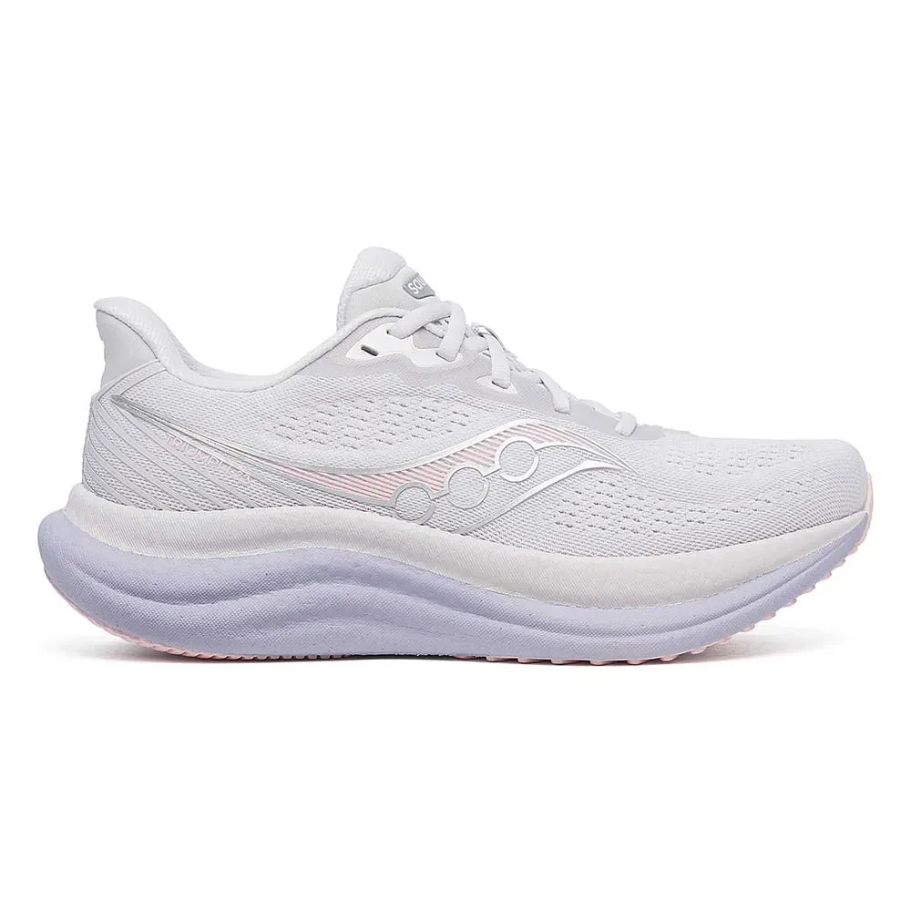 Saucony Triumph 23 Womens Road Running Shoes - Aster Gris 4.5 UK