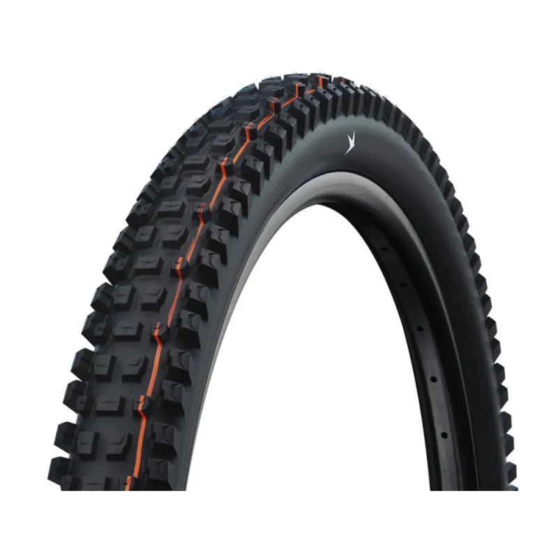 Schwalbe Albert Gravity Pro Radial TLR 27.5x2.50 Folding Tyre - Black