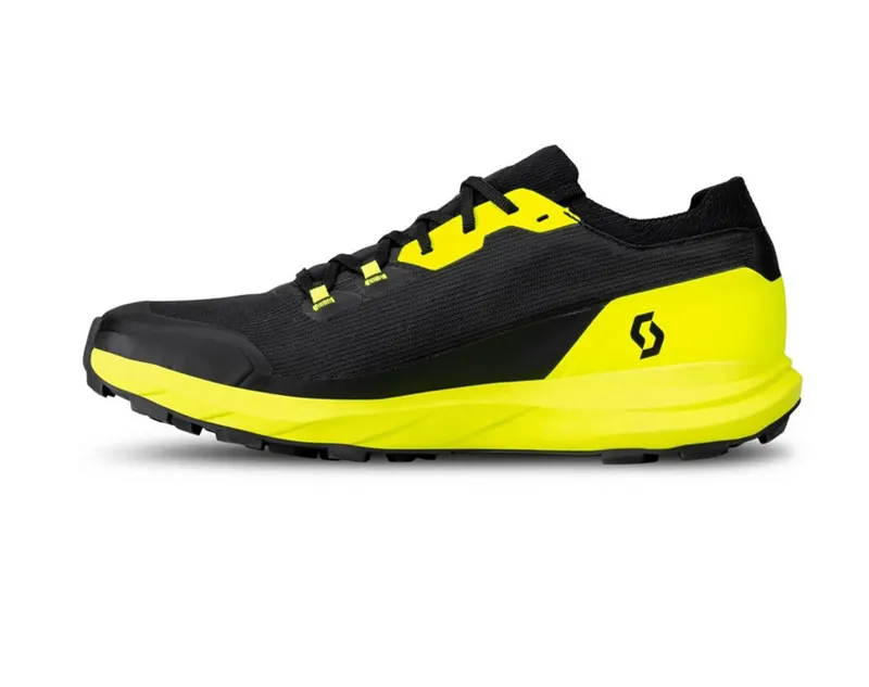 Scott Supertrac RC 3 Trail Running Shoe - Black Safety Yellow-3