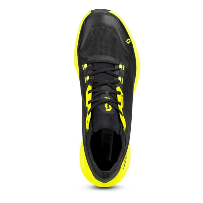 Scott Supertrac RC 3 Trail Running Shoe - Black Safety Yellow-1