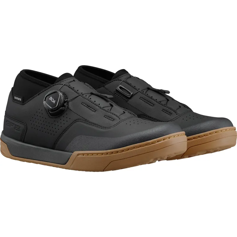 Shimano GF800 Flat Sole MTB Shoes in Black-1