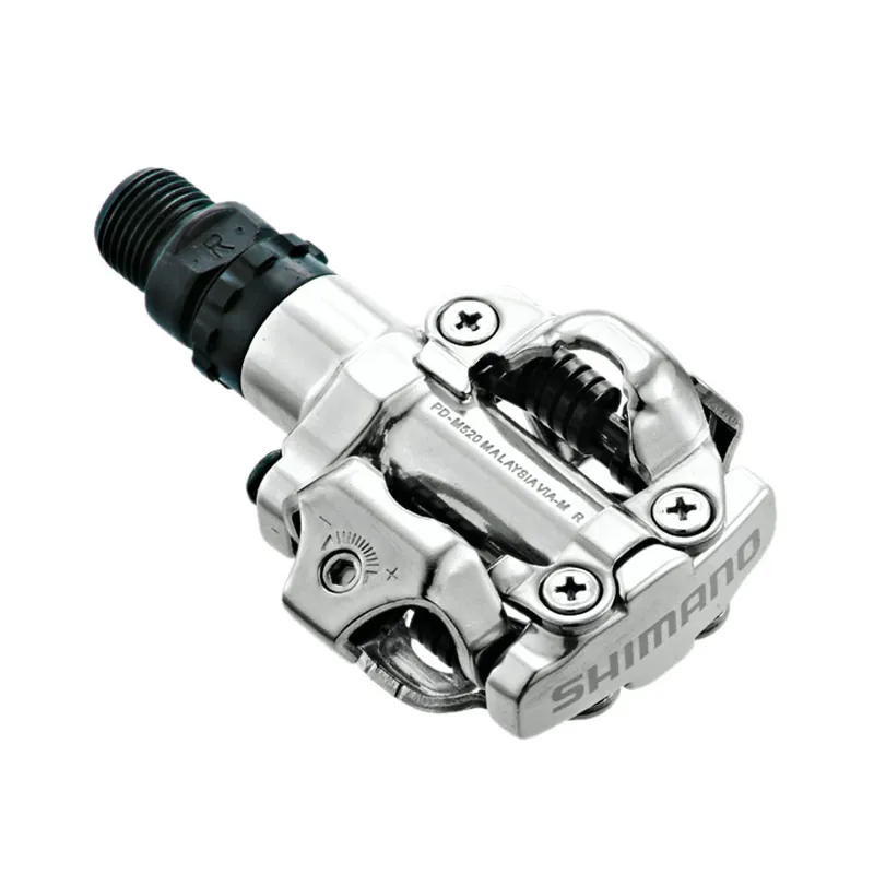 Shimano M520 SPD Pedals Silver