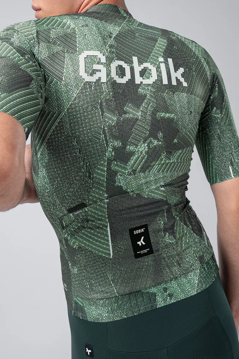 Gobik Short Sleeved Jersey Attitude 2.0 - Crash Green-5