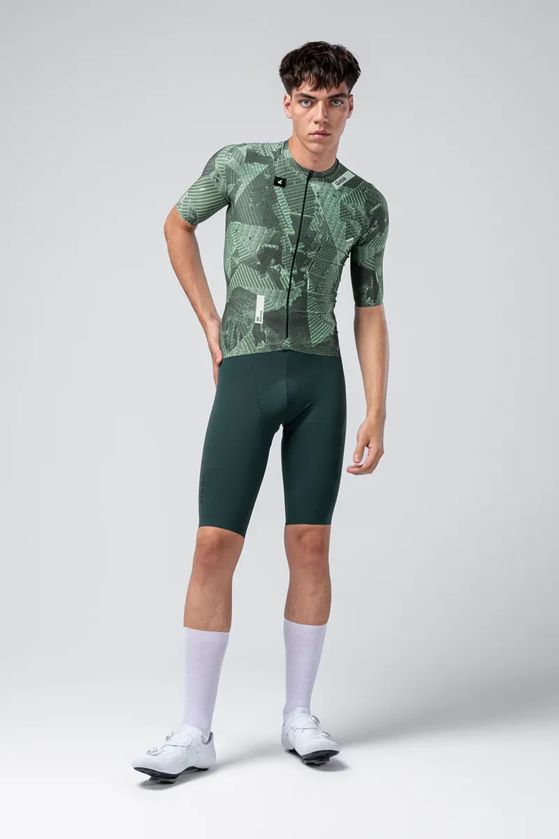 Gobik Short Sleeved Jersey Attitude 2.0 - Crash Green-2