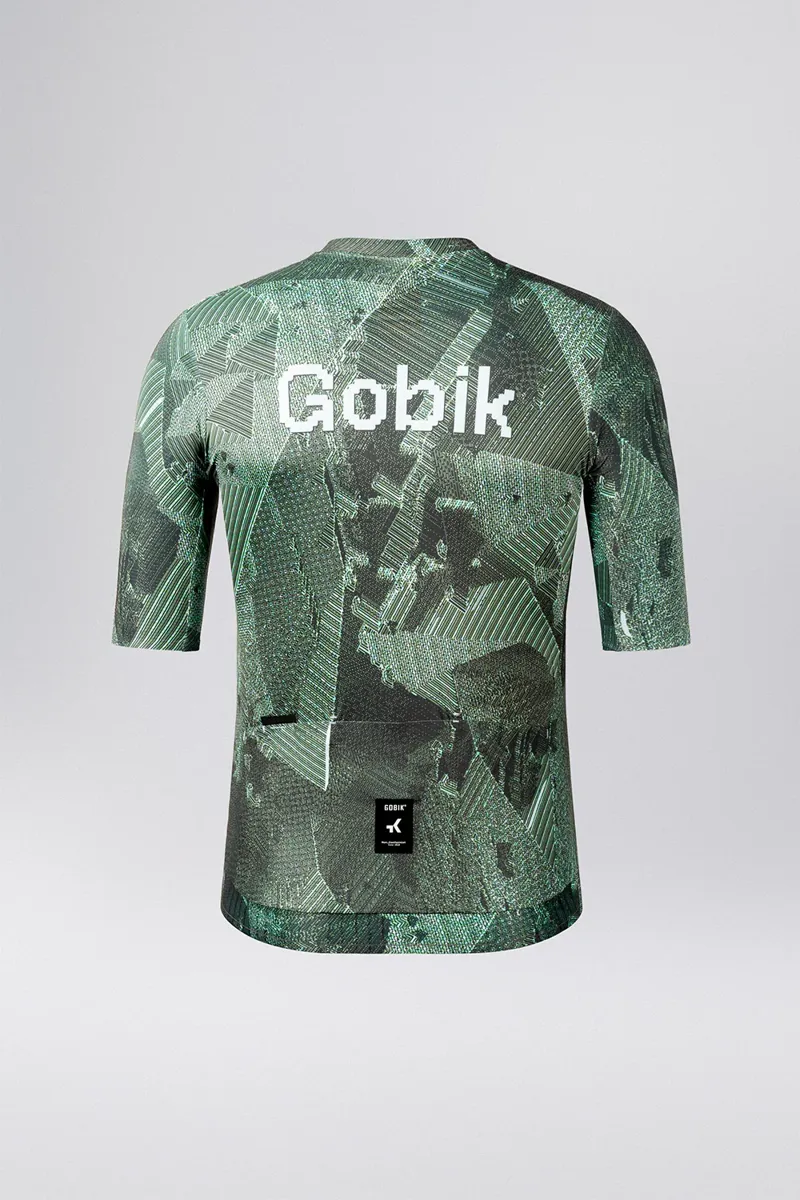 Gobik Short Sleeved Jersey Attitude 2.0 - Crash Green-1