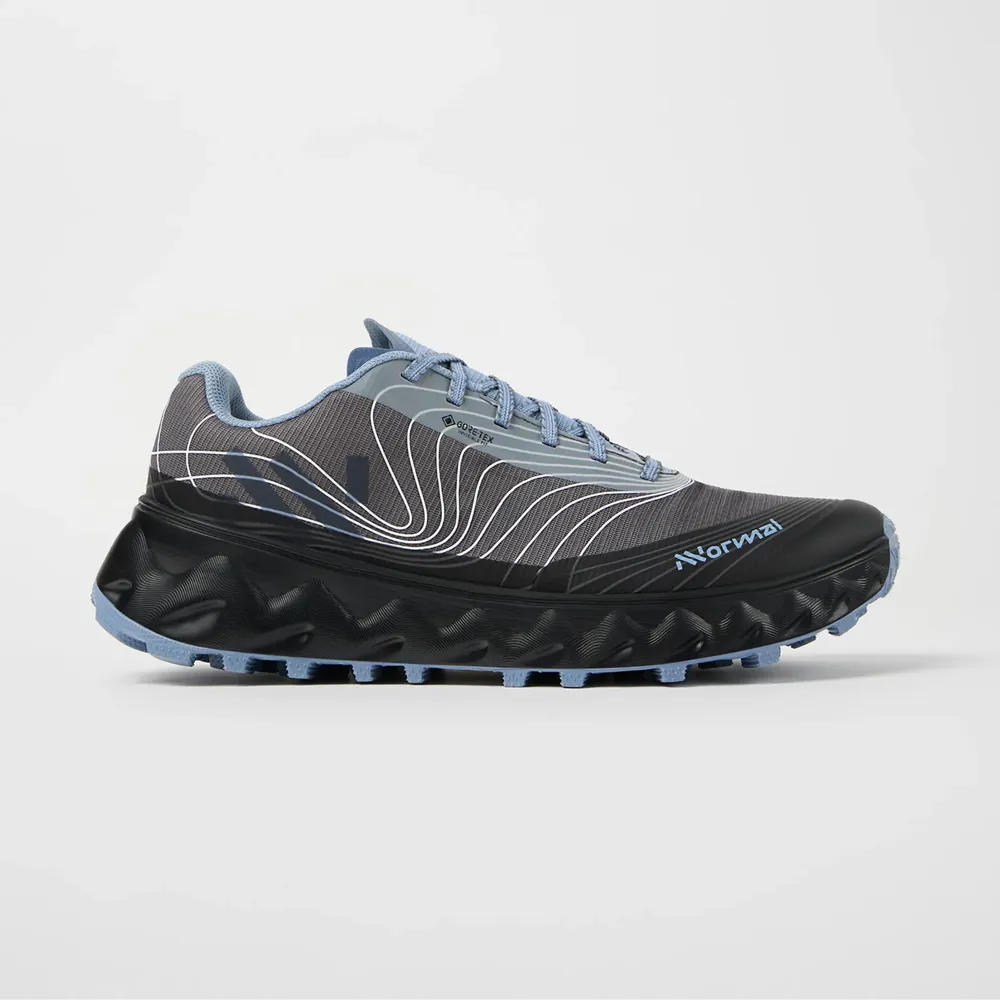 Nnormal Unisex Tomir 2.0 GTX Trail Running Shoes - Blue Grey 7 UK