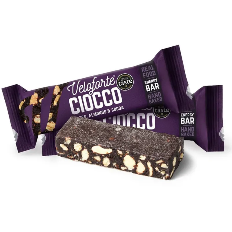 Veloforte Ciocco Energy Bar - Dates Almonds and Cocoa