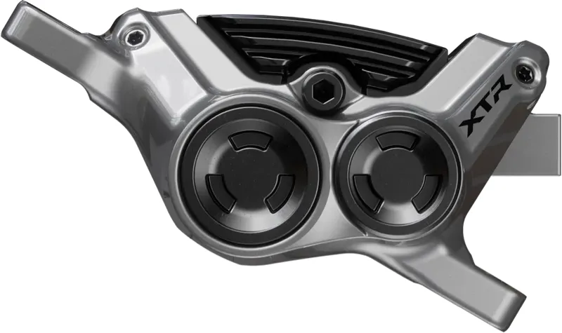 Shimano XTR M9220 4pot Disc Brake KIT PM Front And Rear Silver Black-3