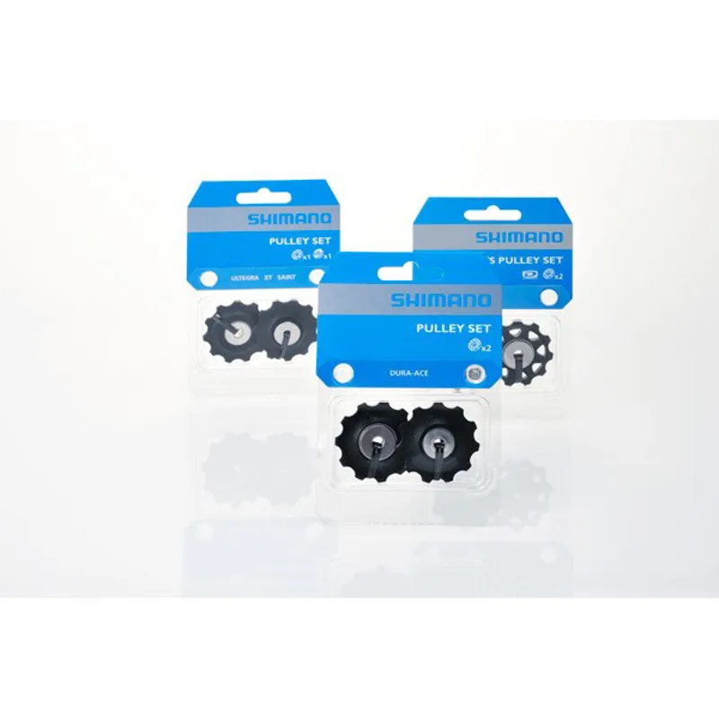 Shimano Deore RD-T610 Tension Guide Pulley Set - Black Silver