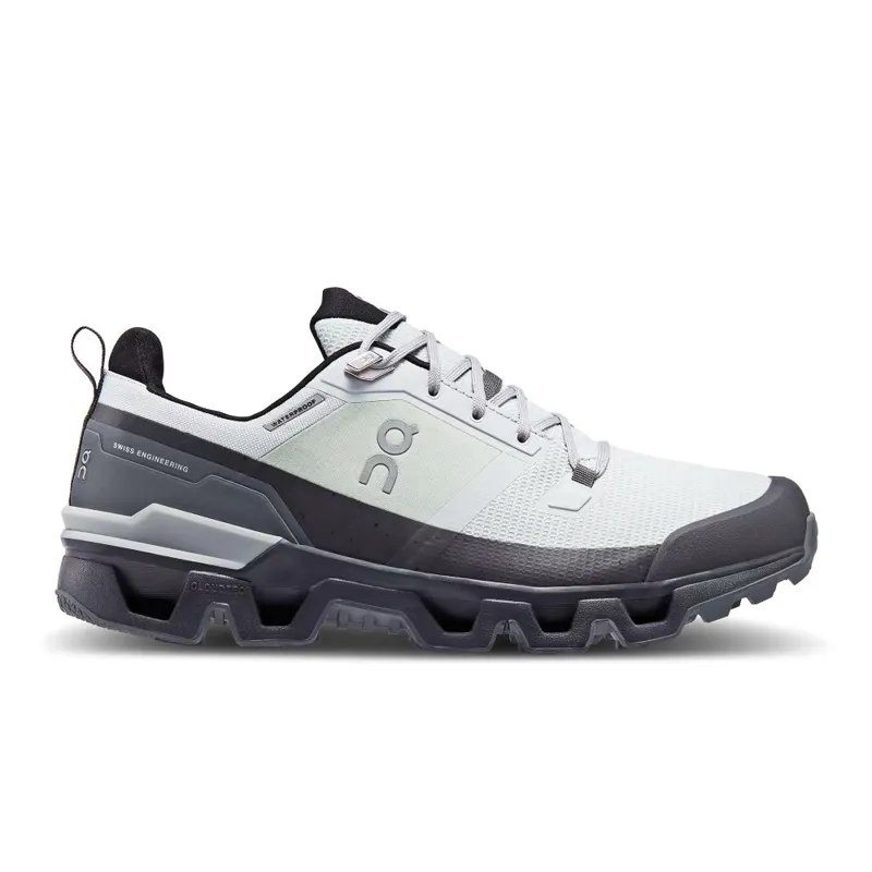 On Cloudwander Waterproof Trail Running Shoe Glacier Eclipse