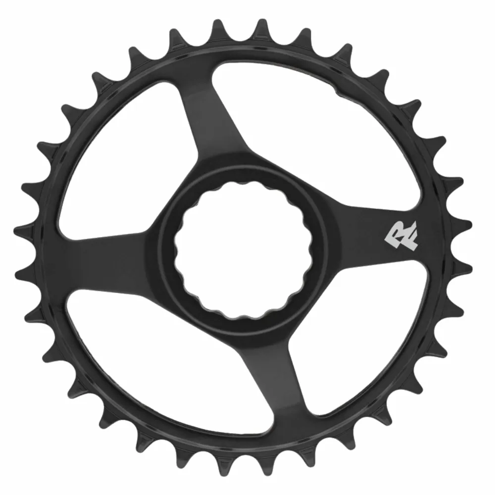Race Face Narrow Wide Single Steel Chainring - Black
