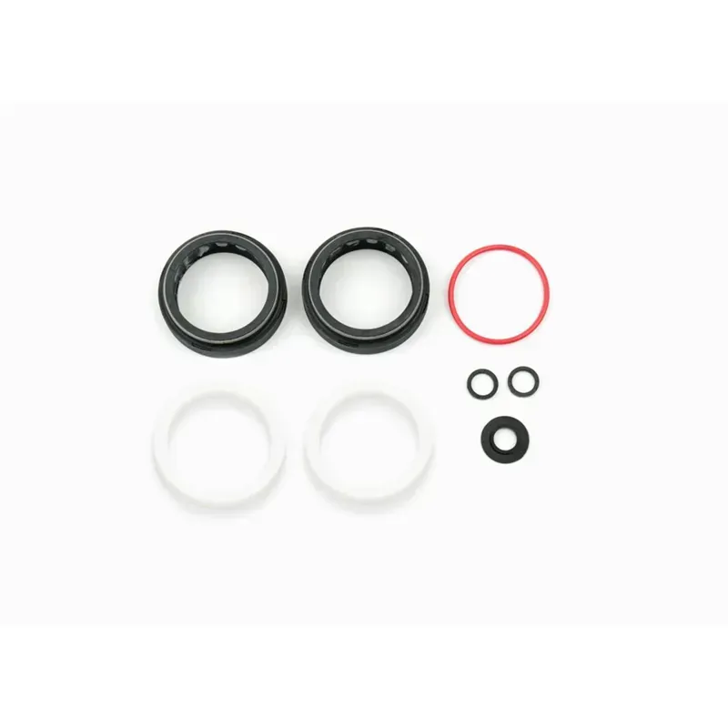 Rockshox Spare Fork Dust Wiper Upgrade Kit 35mm Black Flangeless Ultra Low Friction Skf Seals includes Dust Wipers and 6mm Foam Rings Pike Lyrik b1 Yari Revelation Boxxer Domain 35g 2021 size
