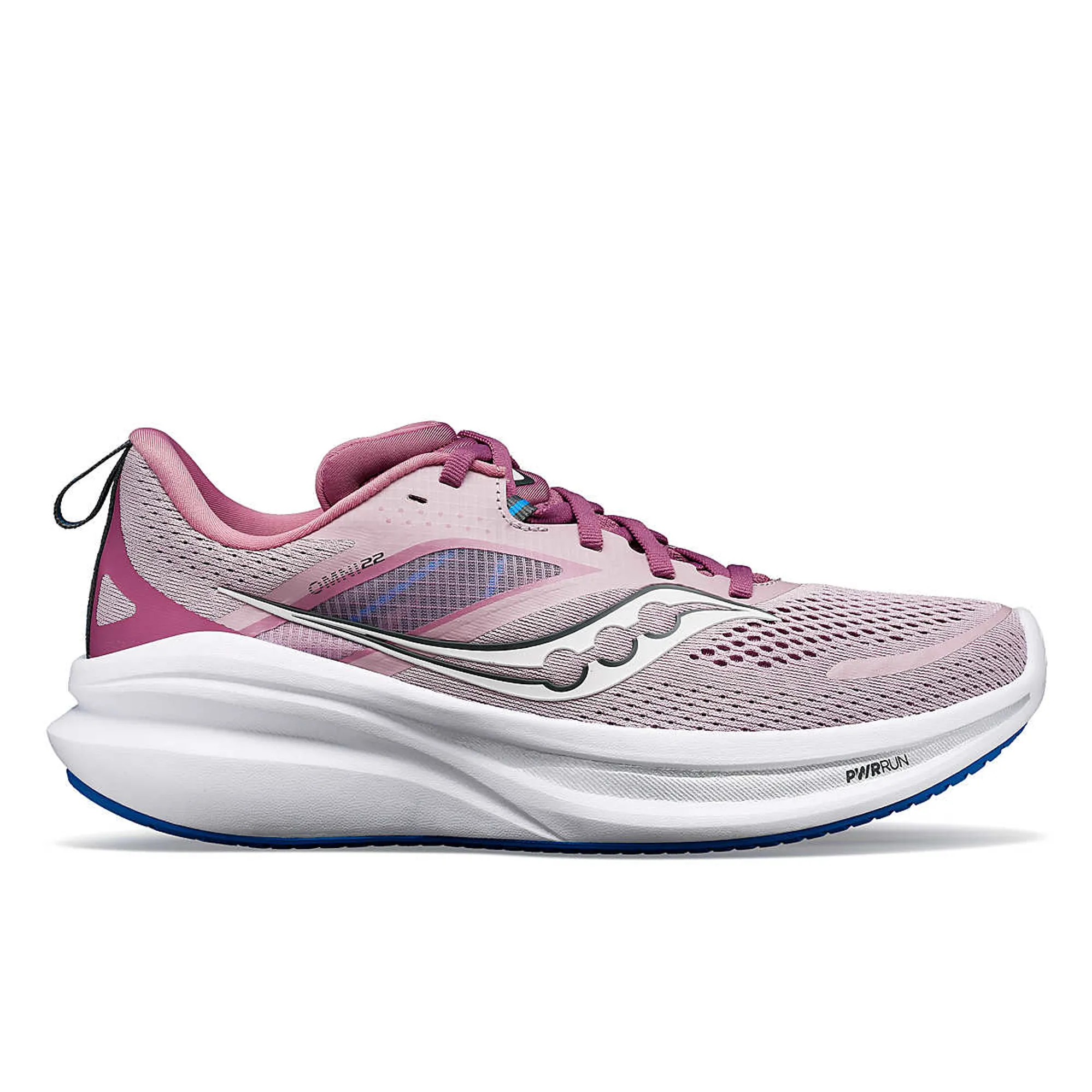 Saucony Omni 22 Womens Road Running Shoes Colbolt Orchid