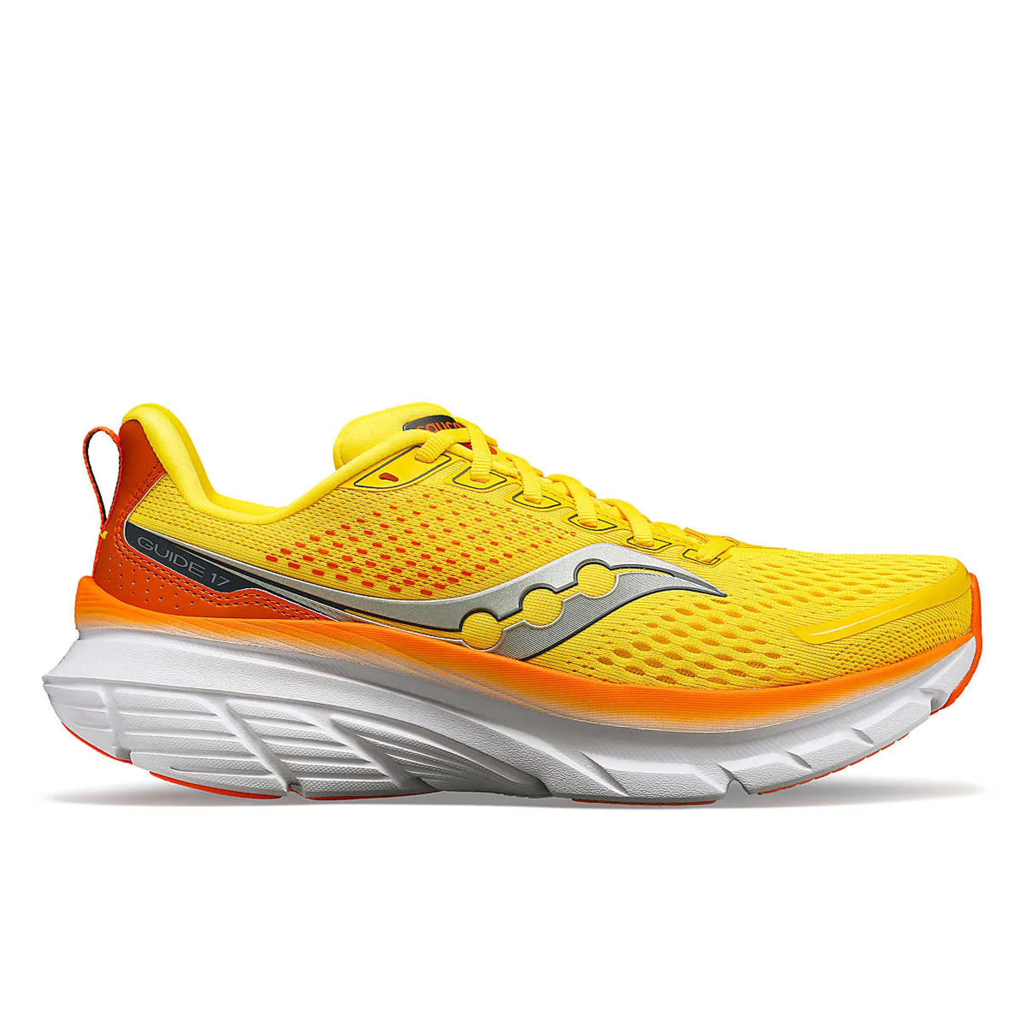 Saucony Guide 17 Road Running Shoes Pepper Canary Jaune
