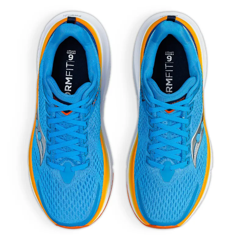 Saucony Guide 17 Road Running Shoes - Viziblue Peel-3