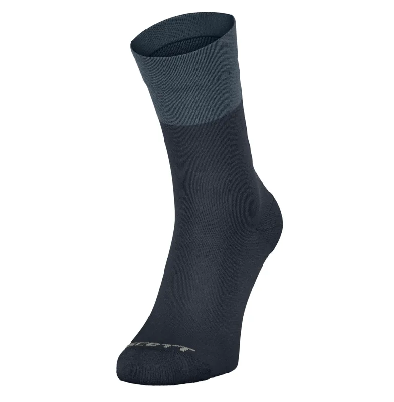Scott Sock Block Stripe Crew dark blue/metal blue