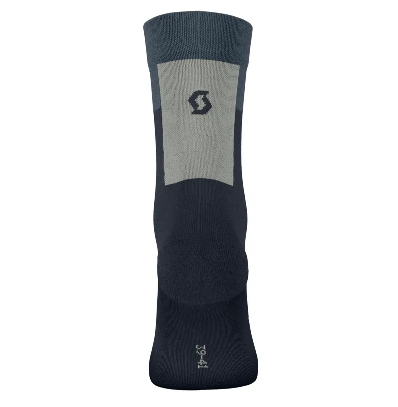 Scott Sock Block Stripe Crew dark blue/metal blue-1