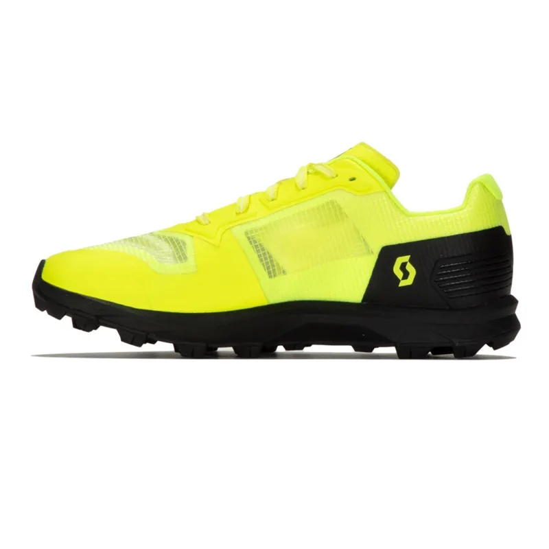 Scott Supertrac Speed RC Trail Running Shoes - Black Safety Yellow-2