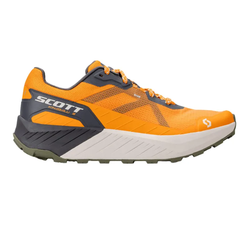 Scott Kinabalu 3 Trail Running Shoe - Flash Orange Dark Grey- Size 11