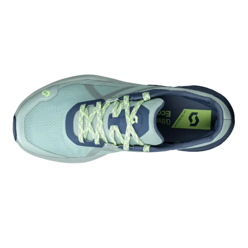 Scott Kinabalu 3 Womens Trail Running Shoe - Fresh Green Metal Blue - UK7.5-3