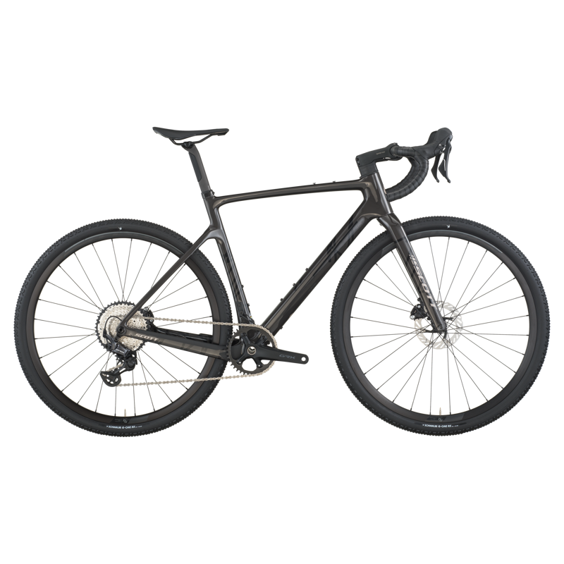 2026 Scott Addict Gravel 30 Bike in Carbon Black