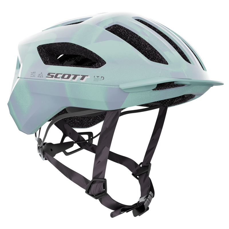 Scott Sierra Mips Road MTB Or Gravel Helmet in Prism Aqua Green