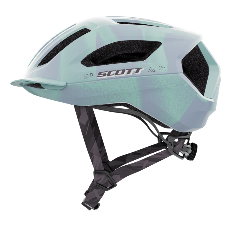 Scott Sierra Mips Road MTB Or Gravel Helmet in Prism Aqua Green-2