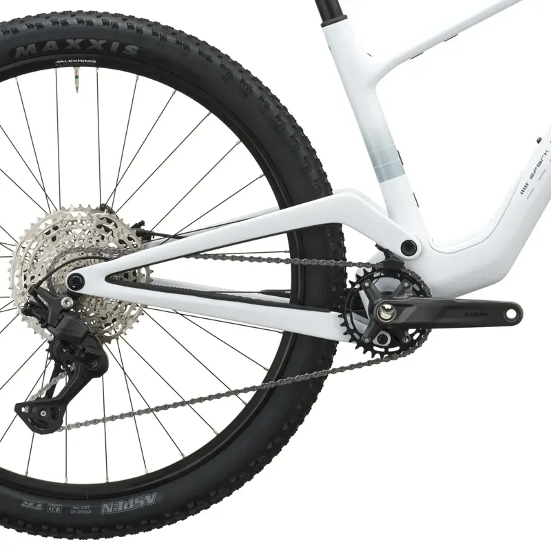 2027 Scott Spark RC Comp XC Mountain Bike in White-5