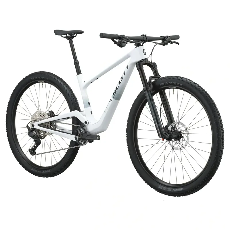 2027 Scott Spark RC Comp XC Mountain Bike in White-1