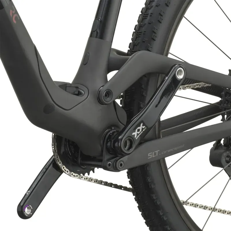 2027 Scott Spark RC SL XC Mountain Bike - Piano Black Carbon Black-6