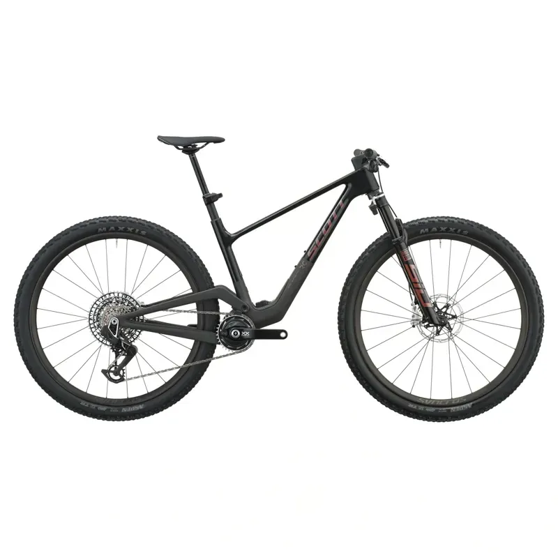 2027 Scott Spark RC SL XC Mountain Bike - Piano Black Carbon Black