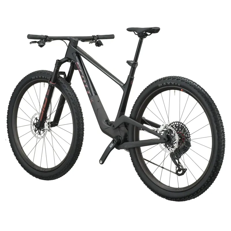 2027 Scott Spark RC SL XC Mountain Bike - Piano Black Carbon Black-2
