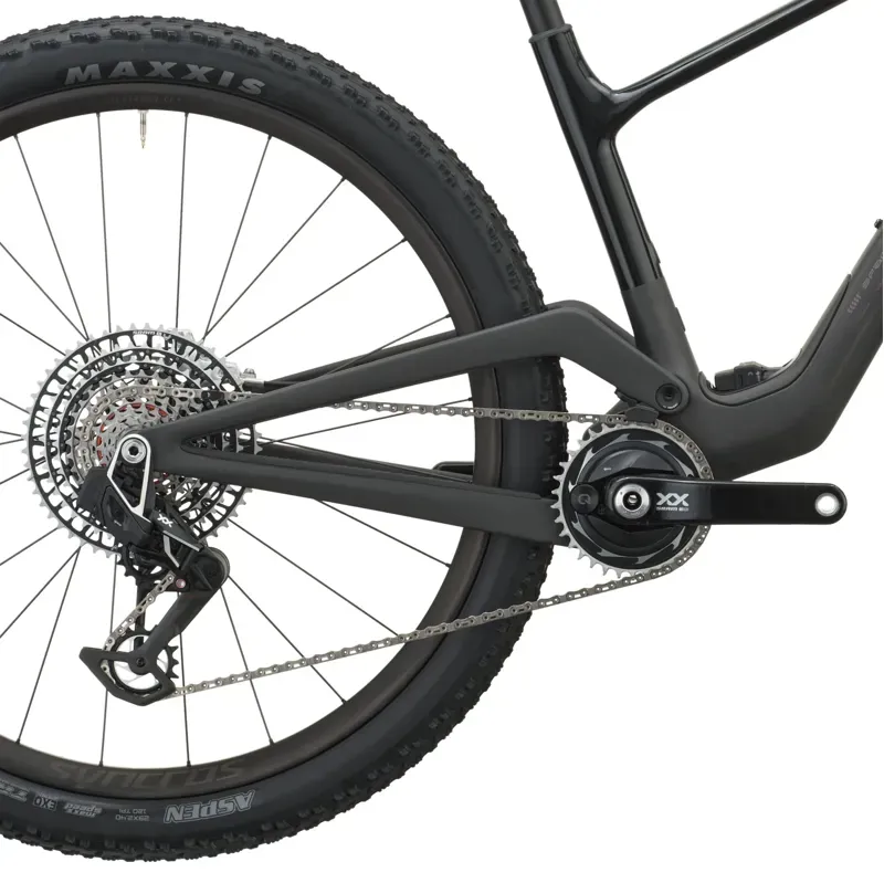 2027 Scott Spark RC SL XC Mountain Bike - Piano Black Carbon Black-5