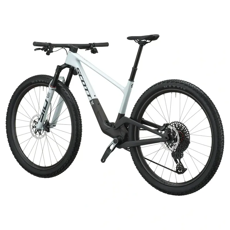 2027 Scott Spark RC World Cup Mountain Bike - Cumulus White Carbon Black-2