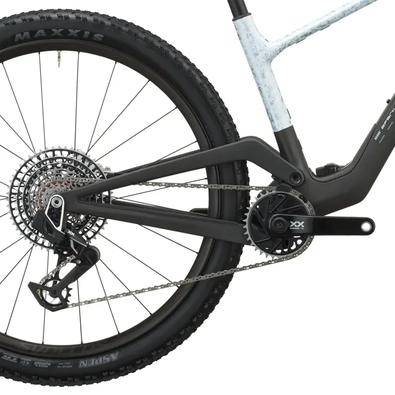 2027 Scott Spark RC World Cup EVO XC Mountain Bike - Rush White Carbon Black-5