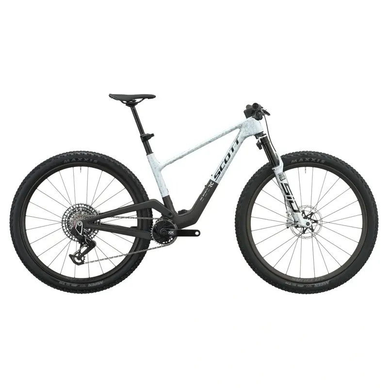2027 Scott Spark RC World Cup EVO XC Mountain Bike - Rush White Carbon Black